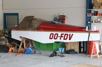 OO-FDV @ EBKT - Well preserved but disassembled.