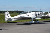 G-VFDS @ EGFP - Visiting RV-8, Raven 5 in Team Raven. - by Roger Winser