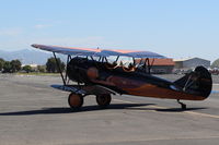 N472N @ SZP - 1929 Travel Air D-4-D, Lycoming R680E3B 260 Hp 9 cylinder radial, taxi - by Doug Robertson