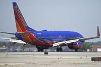 N562WN @ KBOI - Landing roll out on RWY 28R. - by Gerald Howard