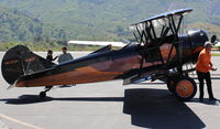 N472N @ SZP - 1929 Travel Air D-4-D, Lycoming R680E3B 260 Hp 9 cylinder radial, three place, at Fuel Dock - by Doug Robertson