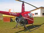 G-WIZR @ X5FB - Robinson R22 Beta II, Fishburn Airfield, UK. March 24th 2017. - by Malcolm Clarke