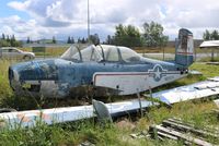 N8767V @ KSTS - Beech T-34B - by Mark Pasqualino