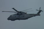 ZH853 - Royal Navy Merlin flying over plymouth from dartmoor - by BradleyDarlington17