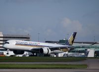 9V-SMB @ EGCC - At Manchester - by Guitarist