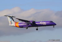 G-PRPC @ EGBB - G-PRPC DHC-8 Q 400 of Flybe seen at Birmingham Airport.