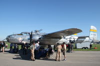 N27493 @ DWF - 75th Anniversary of the Doolittle Tokyo raid at Wright Field, WPAFB, OH - by Glenn E. Chatfield