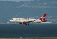 N283VA @ KSFO - Airbus A320 - by Mark Pasqualino