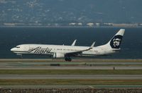 N419AS @ KSFO - Boeing 737-900ER - by Mark Pasqualino