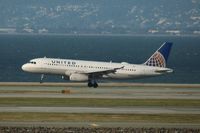 N413UA @ KSFO - Airbus A320