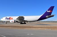N663FE @ KBOI - Taxiing on Alpha for RWY 28R. - by Gerald Howard