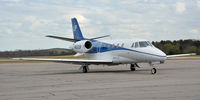 N512UP @ KDAN - 2007 Cessna 560XLS in Danville Va. - by Richard T Davis
