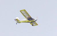 G-CGPZ - Over Therfield village, Herts - by Chris Holtby