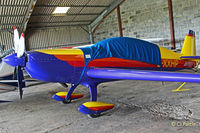 G-XXHP @ EGCJ - Hangared at EGCJ - by Clive Pattle