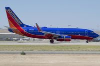 N962WN @ KBOI - Landing roll out on RWY 28L. - by Gerald Howard