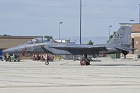 88-1707 @ KBOI - Parked on the Idaho ANG ramp. 366th Fighter Wing Gunfighters, Mountain Home AFB, Idaho. - by Gerald Howard