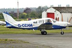 G-OZAM @ EGBO - At Wolverhampton (Halfpenny Green) Airport - by Terry Fletcher