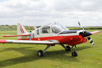 G-KKKK @ X5FB - Scottish Aviation Bulldog T.1 at Fishburn Airfield UK. May 17th 2015. - by Malcolm Clarke