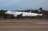 D-AIUN @ ESSA - Lufthansa, landing on rwy 26