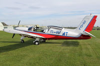 G-BGMT @ X5FB - Socata Rallye 235E Gabier at Fishburn Airfield UK. October 5th 2014. - by Malcolm Clarke