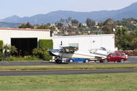 N3106B @ SZP - 1952 Cessna 170B, Continental C145 145 Hp, taxi to Rwy 04 - by Doug Robertson