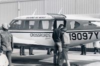 N9097Y @ CCR - Crossroads Endeavour Round the world via the poles. Pilot Elgen M. Long. Buchanan Field Concord California.  1971. - by Clayton Eddy