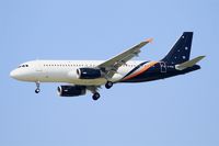 G-POWI @ LFPG - Airbus A320-233, Short approach rwy 27R, Paris-Roissy Charles De Gaulle airport (LFPG-CDG) - by Yves-Q