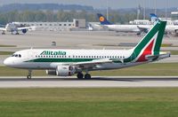 EI-IMX @ EDDM - Alitalia A319 landing. - by FerryPNL