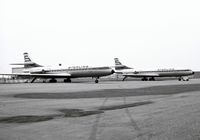 OY-SAJ @ CPH - Copenhagen 26.9.1974 with OY-SBZ in bagground - by leo larsen