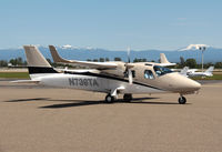 N739TA @ KRDD - Rolling to the main runway at Redding, CA. There are 2 of these at Redding, same color scheme. - by Tom Vance