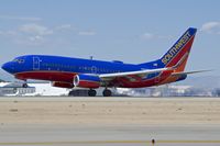 N466WN @ KBOI - Landing RWY 10L. - by Gerald Howard