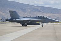 168895 @ KBOI - Pulling onto the south GA ramp. VAQ-129  “Vikings”, NAS Whidbey Island, WA. - by Gerald Howard