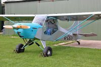 G-CBXF @ X5FB - Easy Raider J2.2-2 at Fishburn Airfield UK. September 19th 2009. - by Malcolm Clarke