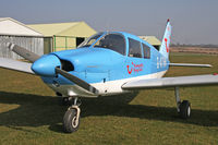 G-ATHR @ X5FB - Piper PA-28-180 Cherokee C at Fishburn Airfield UK. March 23rd 2009. - by Malcolm Clarke