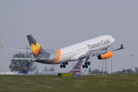 OY-VKF @ EGCC - At Manchester - by Guitarist