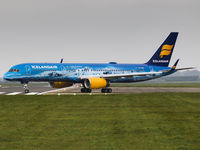 TF-FIR @ EGSH - Departing in a special 80 years of aviation livery