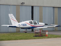 G-TBOK @ EGJB - Outside the ASG hangar, Guernsey - by alanh