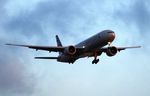 N797AN @ EGLL - Short finals to land 09L at Heathrow