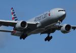 N795AN @ EGLL - Short finals to land on runway 09L at Heathrow