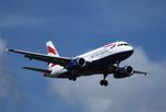 G-EUPT @ EGLL - Short finals to land on runway 09L at Heathrow