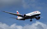 G-ZBKH @ EGLL - Short finals to land on runway 09L at Heathrow