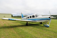 N2923N @ X5FB - Piper PA-32-300 Cherokee Six Fishburn Airfield UK. August 10th 2013. - by Malcolm Clarke