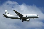 EI-DVM @ EGLL - Short finals to land on runway 09L at Heathrow