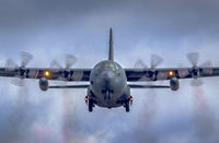 130334 @ CYTR - CC-130 Hercules on approach at CFB Trenton, Ontario, Canada. C/N 382-4994