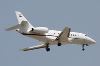 L1-01 @ LMML - Dassault Falcon 2000EX L1-01 Government of Slovenia - by Raymond Zammit