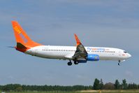 C-GNCH @ EGSH - Arriving from Ibiza in sunlight. - by keithnewsome