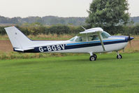 G-BGSV @ X5FB - Reims F172N Skyhawk at Fishburn Airfield UK, September 27th 2014. - by Malcolm Clarke