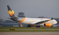 OY-VKF @ EGCC - At Manchester - by Guitarist