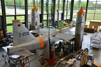 D-9518 - EWR VJ101C, D-9518 in the Restoration Workshop Hangar at Deutsches Flughafen Museum, Schlossheim - by Andrew Ratcliffe