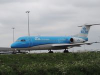 PH-KZS @ EHAM - KLM FOKKER OVER QUEBEC - by fink123